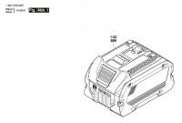 Bosch 1 607 A35 0AT GBA 18V 8.0Ah Battery Pack Spare Parts